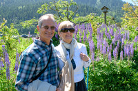 John and Peggy visit Hood River and the Oregon Garden 2017