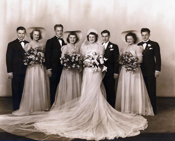 1933 Helen Petkus Peter Blasco Marriage-2