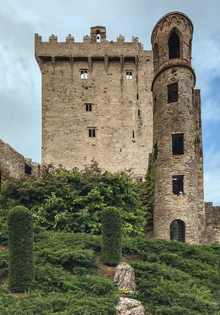 Blarney castle walking up