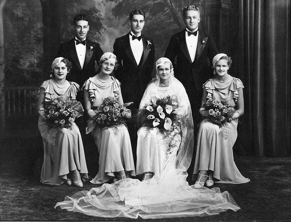 1933 Helen Petkus Peter Blasco wed 23MAR33