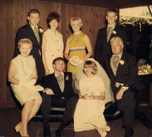 1968 Robert Petkus and Jane Purcell wed 23AUG68