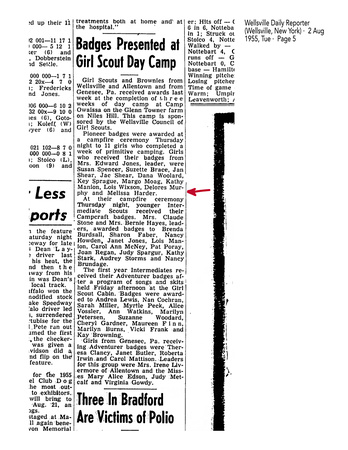 NewspaperArticle - MelissaHarderGirlScout